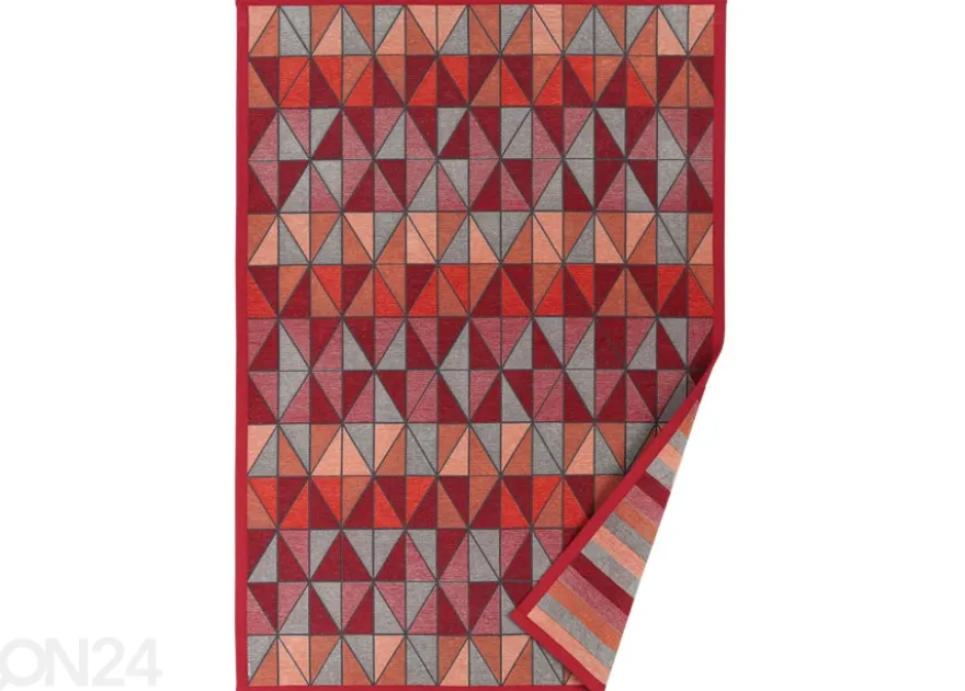 Narma smartWeave® matto Treski red 100x160 cm