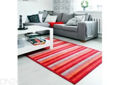 Narma smartWeave® matto Treski red 100x160 cm