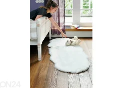 Narma Vegan Fur plyysimatto Dolly ivory 60x160 cm