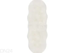 Narma Vegan Fur plyysimatto Dolly ivory 60x160 cm