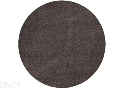 Narma velour matto Noble™ brown pyöreä Ø 133 cm