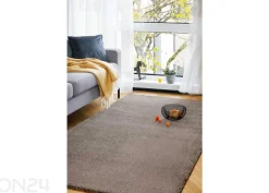 Narma velour matto Noble™ brown pyöreä Ø 133 cm
