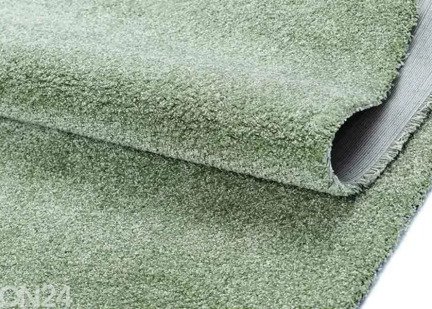 Narma velour matto Noble™ green pyöreä Ø 133 cm