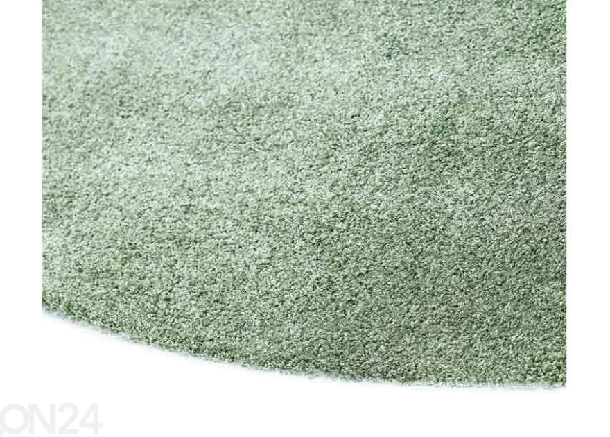 Narma velour matto Noble™ green pyöreä Ø 133 cm