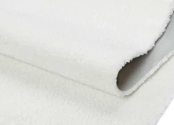 Narma velour matto Noble™ white pyöreä Ø 133 cm