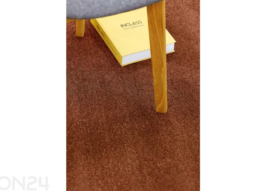 Narma veluurimatto Eden™ caramel pyöreä Ø 133 cm