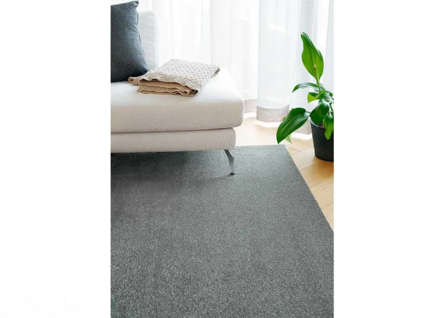 Narma veluurimatto Eden™ grey pyöreä Ø 133 cm