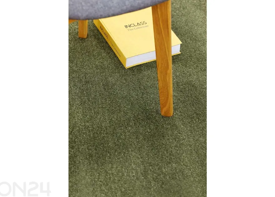 Narma veluurimatto Eden™ olive 67x133 cm