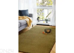 Narma veluurimatto Noble™ olive 67x133 cm