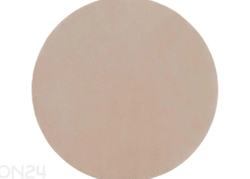 Narma veluurimatto Noble™ pyöreä latte Ø 133 cm