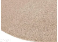 Narma veluurimatto Noble™ pyöreä latte Ø 133 cm
