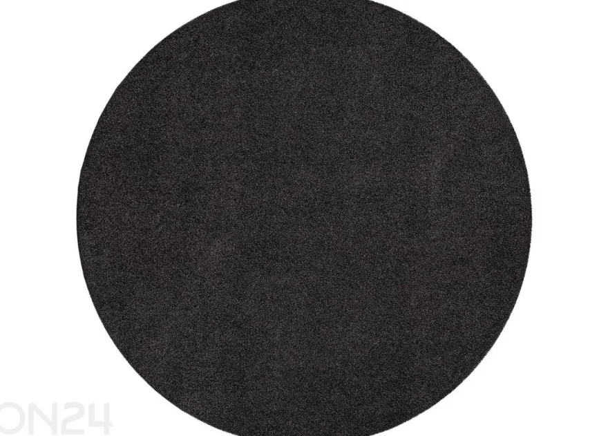 Narma veluurimatto Noble™ pyöreä carbon Ø 133 cm