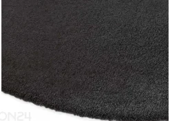 Narma veluurimatto Noble™ pyöreä carbon Ø 133 cm