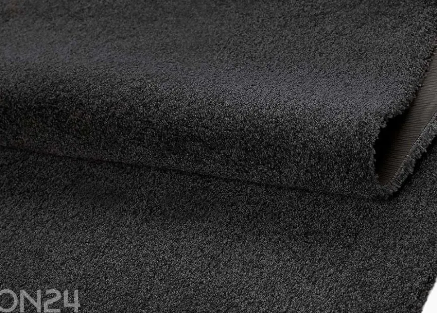 Narma veluurimatto Noble™ pyöreä carbon Ø 133 cm