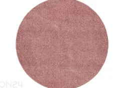 Narma veluurimatto Noble™ pyöreä coral Ø 133 cm