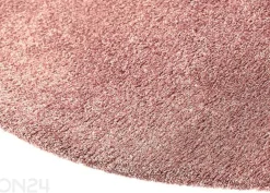 Narma veluurimatto Noble™ pyöreä coral Ø 133 cm