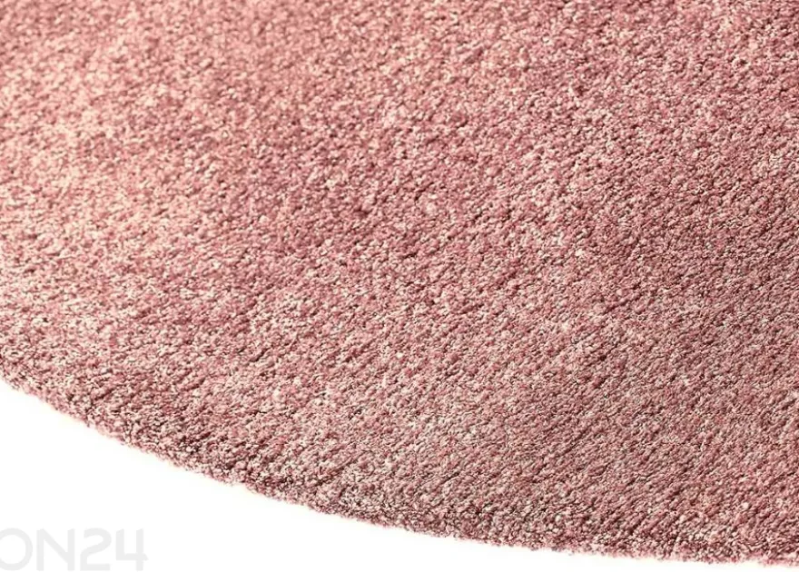 Narma veluurimatto Noble™ pyöreä coral Ø 133 cm
