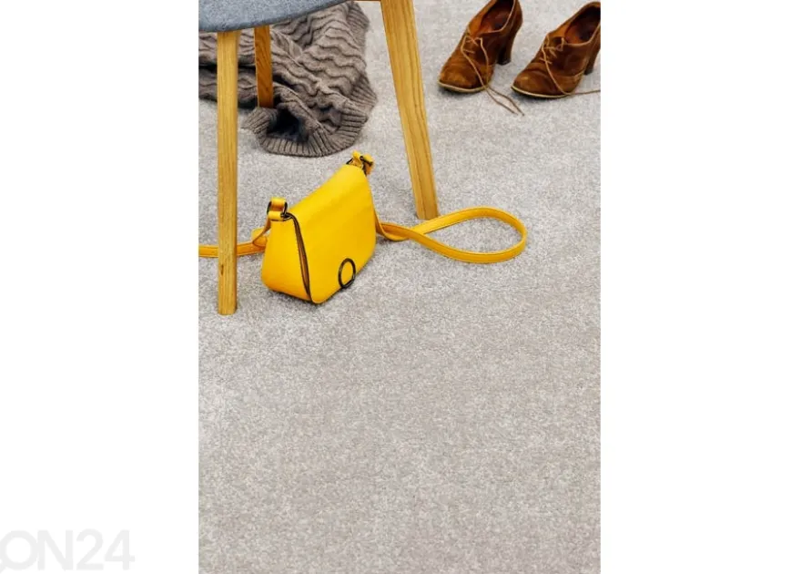 Narma veluurimatto Wow™ beige pyöreä Ø 133 cm