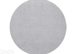 Narma veluurimatto Wow™ pyöreä harmaa Ø 133 cm