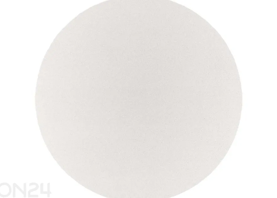 Narma veluurimatto Wow™ valkoinen pyöreä Ø 133 cm