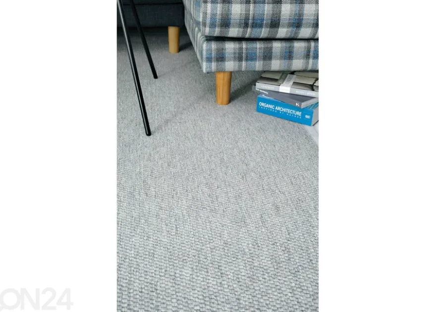 Narma villamatto Savanna™ harmaa 80x160 cm