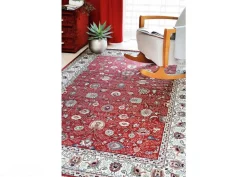 Narma viskoosimatto Almira red 120x170 cm