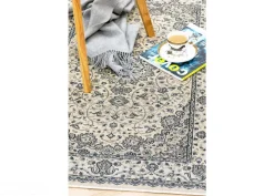Narma viskoosimatto Fatima sand-blue 80x125 cm