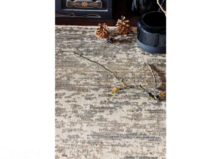 Narma viskoosimatto Goya beige 67x140 cm