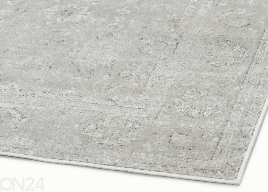 Narma viskoosimatto Maya silver 80x220 cm