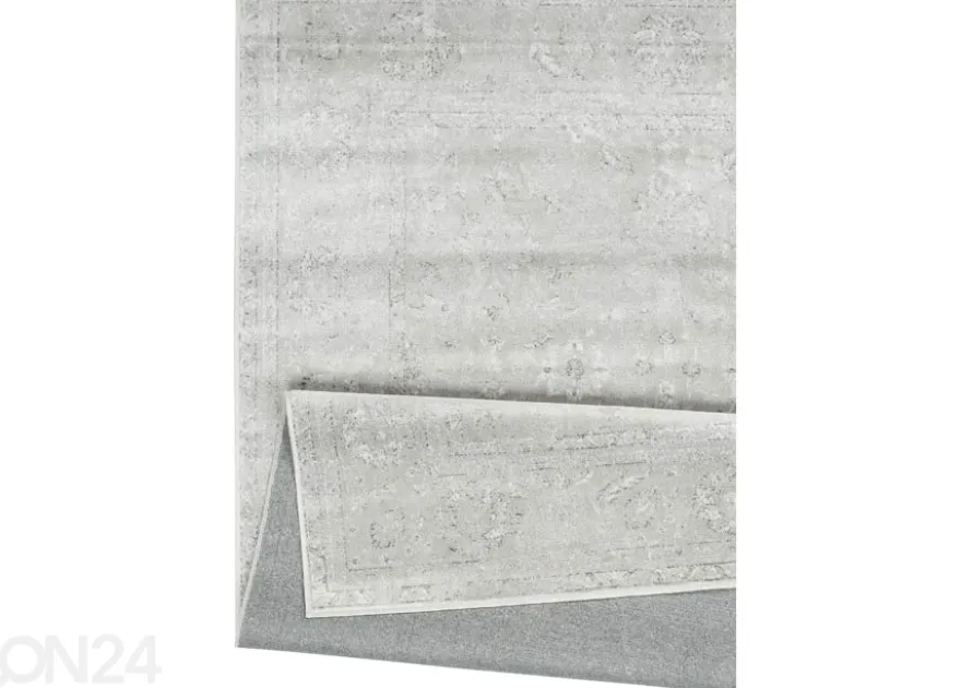 Narma viskoosimatto Maya silver 80x220 cm