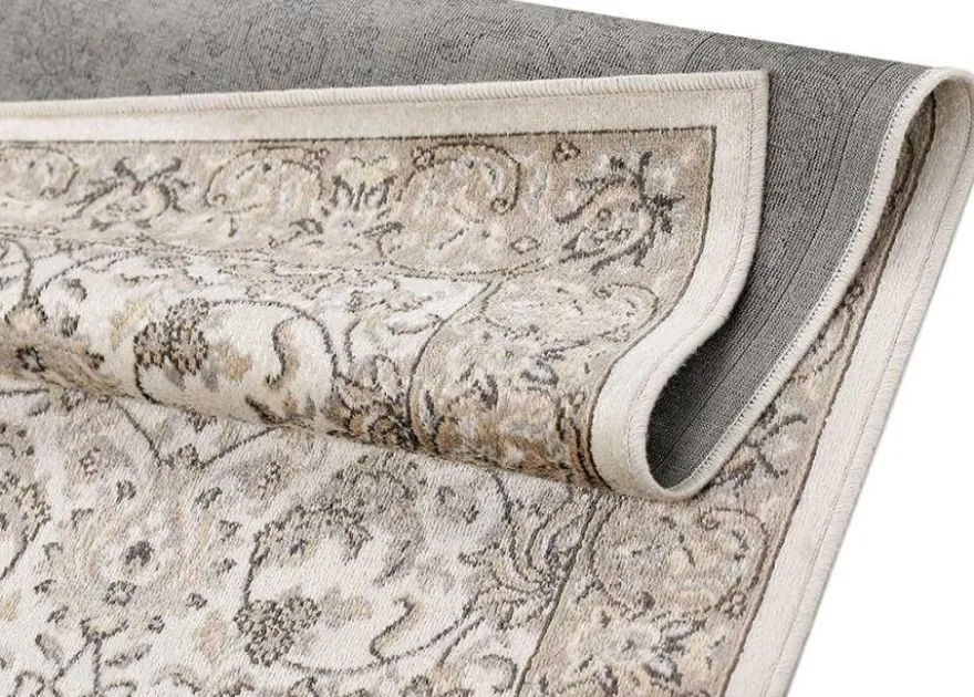 Narma viskoosimatto Yasmin beige 67x140 cm