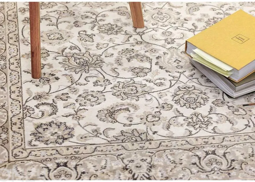 Narma viskoosimatto Yasmin beige 67x140 cm