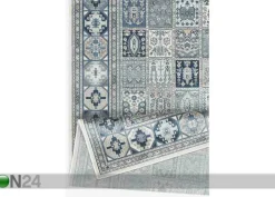 Narma viskoosimatto Zahra sand-blue 80x125 cm