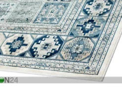Narma viskoosimatto Zahra sand-blue 80x125 cm