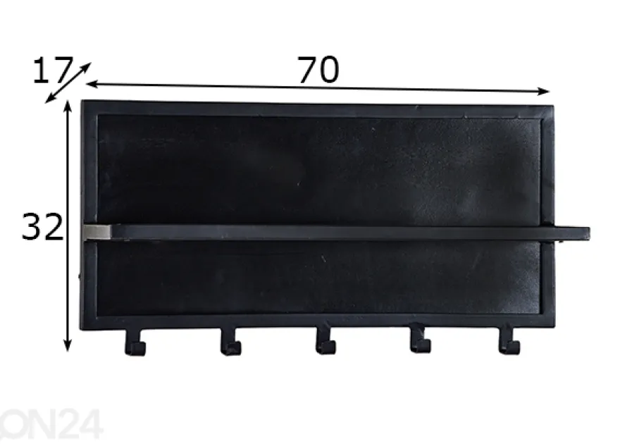 Naulakko Caro 70 cm