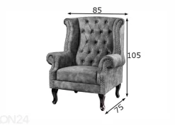 Nojatuoli Chesterfield
