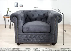 Nojatuoli Chesterfield