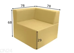Nojatuoli New Modena 78 oikea