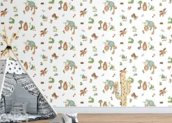 Non-woven kuvatapetti Faune