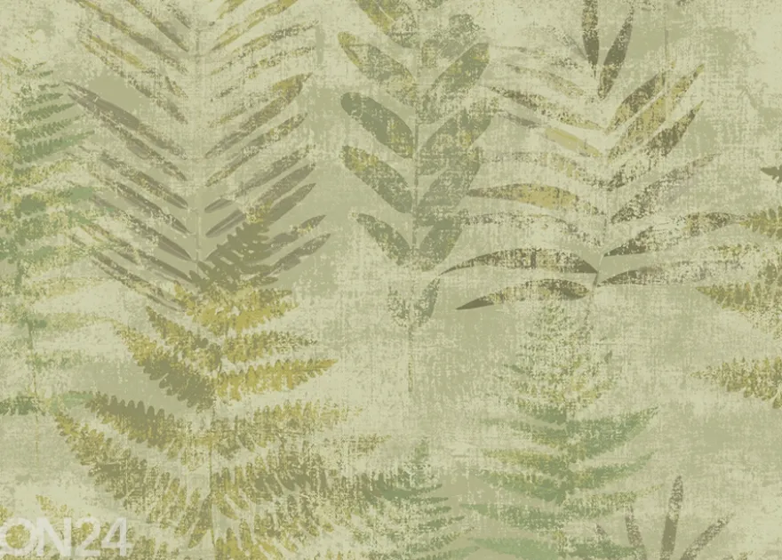 Non-woven tapetti Fern