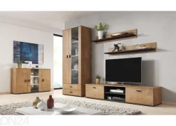 Olohuoneen kalusteryhmä 380 cm + LED-valaistus