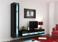 Olohuoneen kalusteryhmä Figo + sininen LED-valaistus