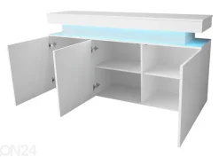 Olohuoneen kalusteryhmä Glossa +sähkötakka + LED