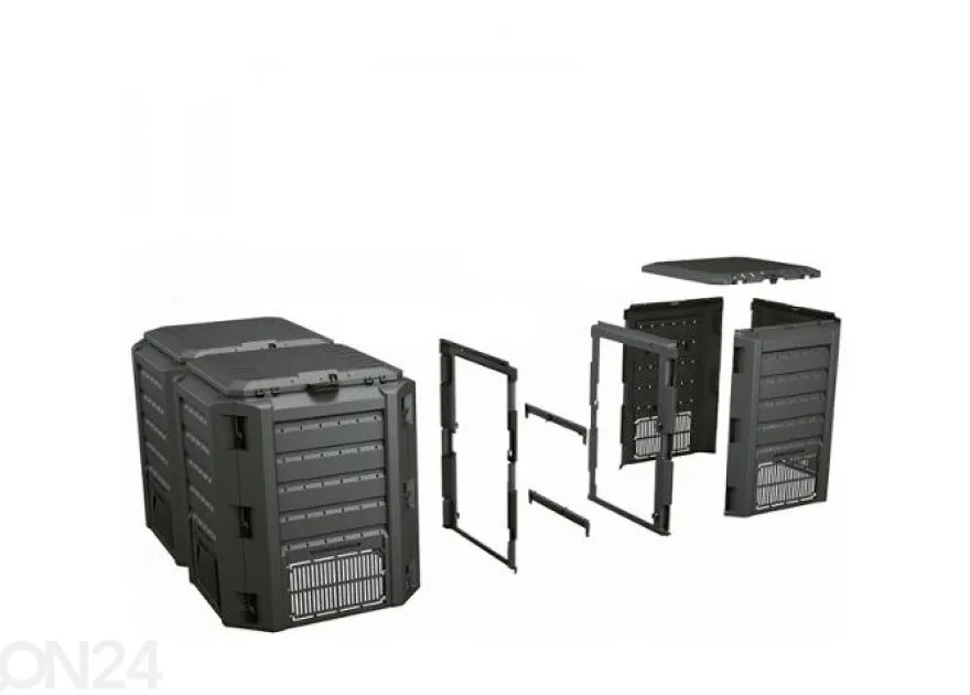 2-osainen kompostori Compo 800 l
