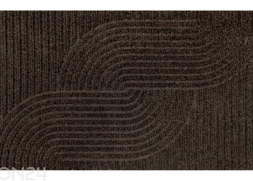 Ovimatto Dune Loop dark brown 45x75 cm