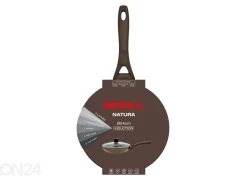 Paistinpannu Newill Natura Ø 24 cm lasikansi, induktio