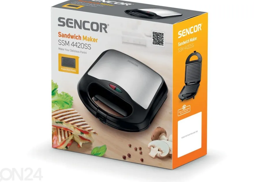 Panini ja voileipägrilli Sencor SSM4420SS