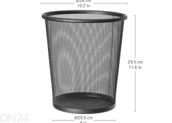 Paperikori Artmoon Mesh 12 L, 2 kpl