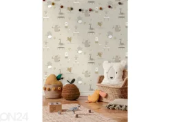 Paperitapetti Animal Gymnastics