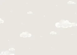 Paperitapetti Clouds
